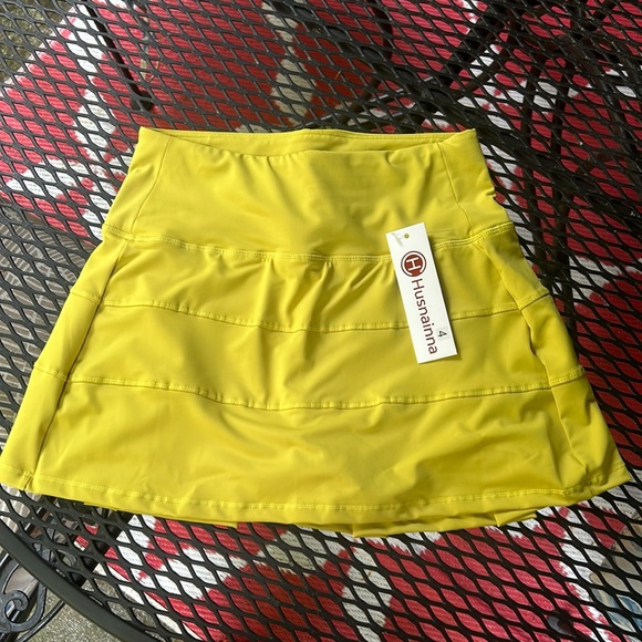 Husnainna Dresses & Skirts - Husnainna High Waisted Pleated Tennis Skirt Pockets Athletic Golf Skorts